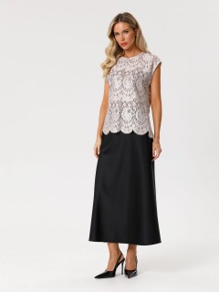 Блуза кружевная без рукавов Priz(фото2)