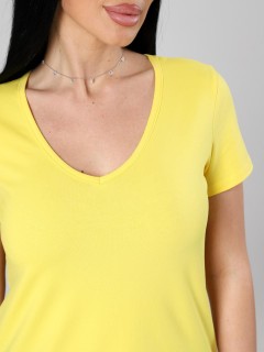 Футболка трикотажная жёлтого цвета Iv-capriz(фото4)