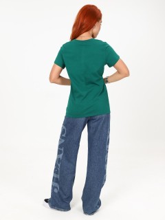 Футболка трикотажная зелёного цвета Iv-capriz(фото7)