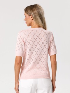 Блуза вязаная розового цвета Priz(фото5)