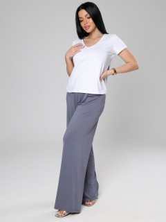 Брюки повседневные серые Iv-capriz(фото8)