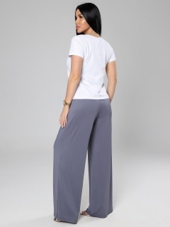 Брюки повседневные серые Iv-capriz(фото7)