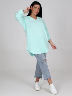 Туника из муслина в цвете ментол Iv-capriz(фото4)