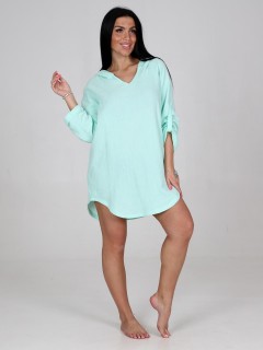 Туника из муслина в цвете ментол Iv-capriz(фото8)