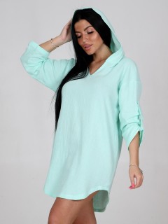 Туника из муслина в цвете ментол Iv-capriz(фото3)