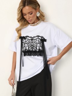 Футболка трикотажная белая Jetty(фото3)