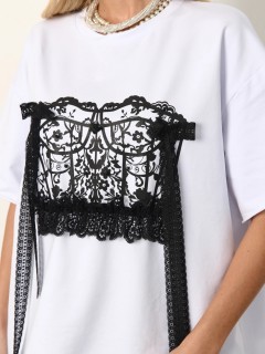 Футболка трикотажная белая Jetty(фото4)