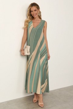 Платье макси с принтом Jetty