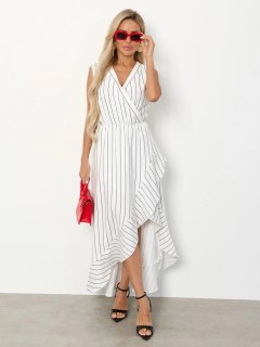Платье белое в полоску Jetty(фото2)