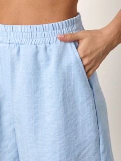 Шорты голубые в полоску Jetty(фото4)