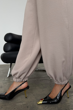 Брюки-алладины бежевые Алладин №5 Valentina(фото5)