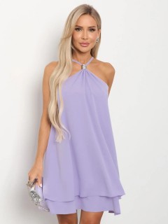 Платье короткое сиреневое Jetty(фото7)