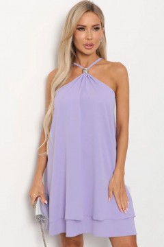 Платье короткое сиреневое Jetty