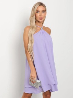 Платье короткое сиреневое Jetty(фото3)