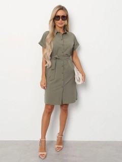 Платье-рубашка с поясом Jetty(фото5)