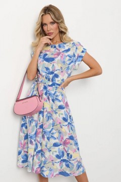 Платье миди с принтом Jetty