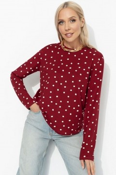 Лонгслив трикотажный бордовый Charutti