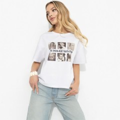 Футболка белая с принтом Charutti(фото5)