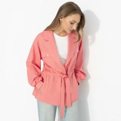 Жакет коралловый с вискозой Charutti(фото4)