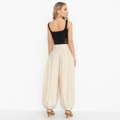 Брюки‑алладины бежевого цвета Charutti(фото6)