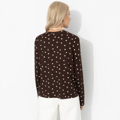 Лонгслив трикотажный коричневый Charutti(фото5)