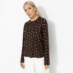 Лонгслив трикотажный коричневый Charutti(фото6)