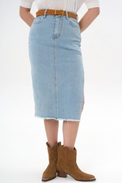 Юбка миди джинсовая Elza(фото6)