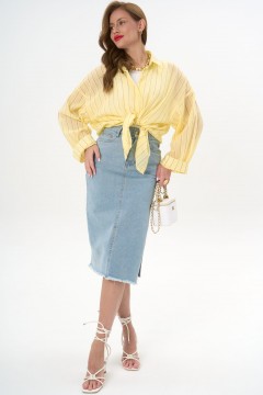 Юбка миди джинсовая Elza(фото7)