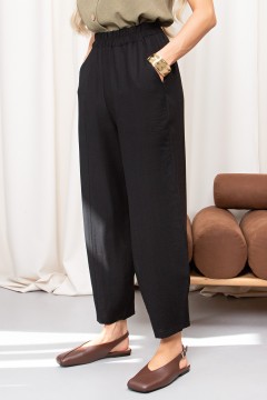 Брюки-бананы чёрного цвета Дороти №1 Valentina(фото3)