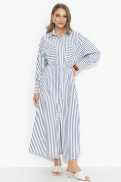 Платье-рубашка в полоску Charutti