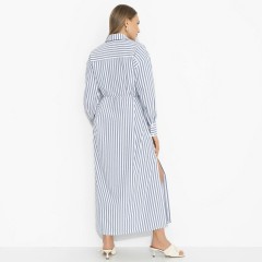 Платье-рубашка в полоску Charutti(фото6)