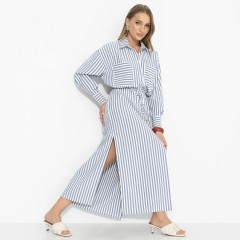 Платье-рубашка в полоску Charutti(фото4)