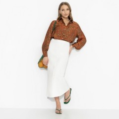 Юбка белая А-силуэта Charutti(фото4)