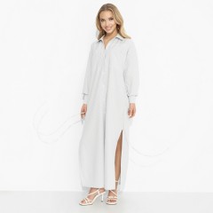 Платье-рубашка в полоску Charutti(фото4)