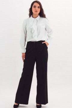 Брюки классические чёрные Braslava