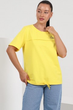 Футболка трикотажная жёлтого цвета Iv-capriz