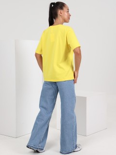 Футболка трикотажная жёлтого цвета Iv-capriz(фото9)