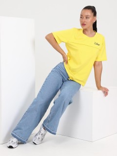 Футболка трикотажная жёлтого цвета Iv-capriz(фото2)