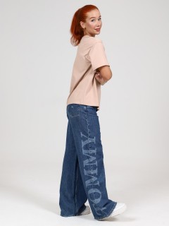 Футболка трикотажная в светло-бежевом цвете Iv-capriz(фото9)