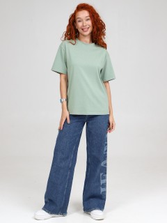 Футболка трикотажная в оливковом цвете Iv-capriz(фото2)