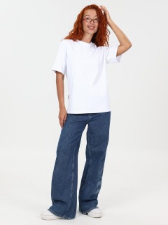 Футболка трикотажная в белом цвете Iv-capriz(фото2)