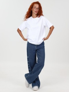 Футболка трикотажная в белом цвете Iv-capriz(фото8)