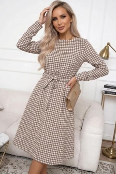 Платье трикотажное с поясом Open-Style