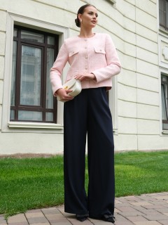 Брюки классические тёмно-синие Dora(фото2)