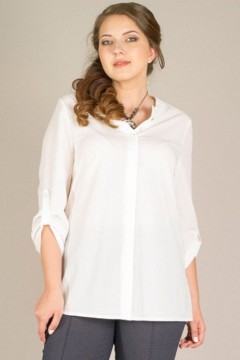 Однотонная блуза Diana(фото2)