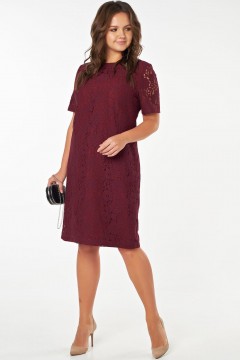 Привлекательное платье бордового цвета Fly(фото2)