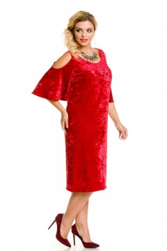 Шикарное платье красного цвета Novita(фото2)