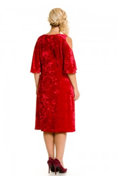 Шикарное платье красного цвета Novita(фото3)