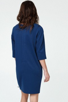 Платье из синего трикотажа Fly(фото3)
