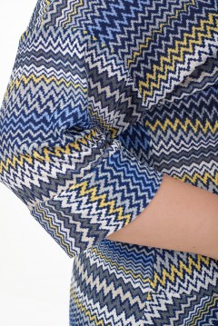 Эффектная блуза из трикотажа Wisell(фото4)